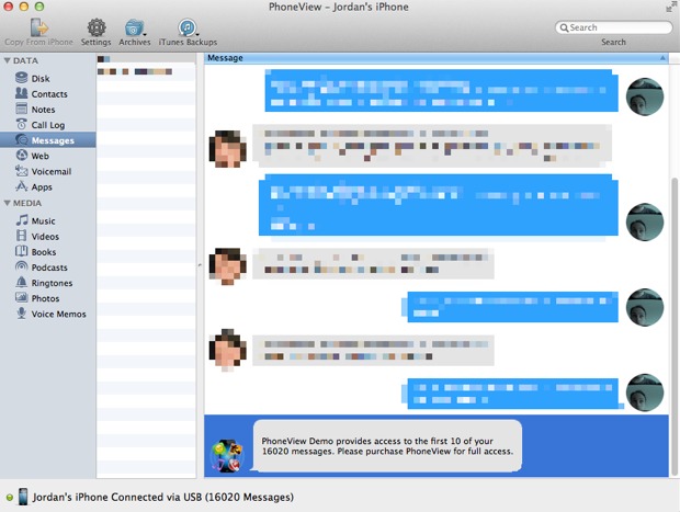 Phoneview for mac full free download